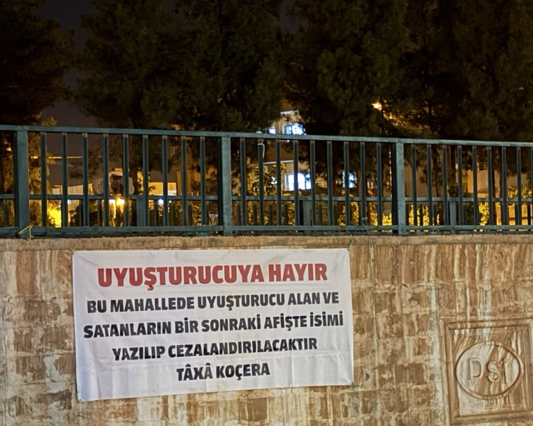 Gençlerden uyuşturucuya karşı eylem: Geleceğimize sahip çıkacağız